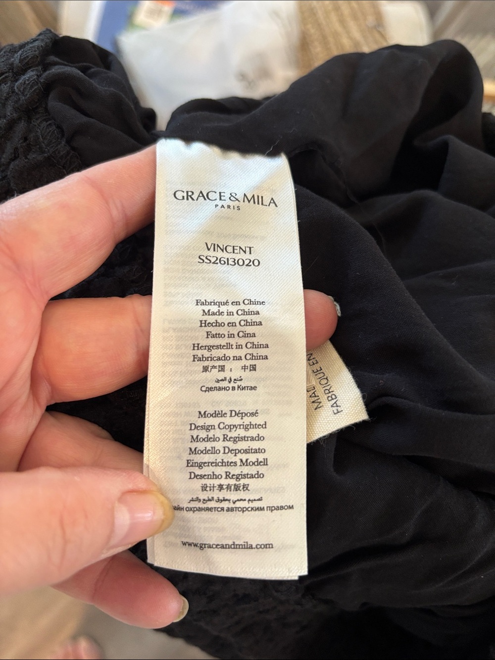Grace & Mila Vincent lace wide leg pants size XL new without tags!! - Picture 8 of 9